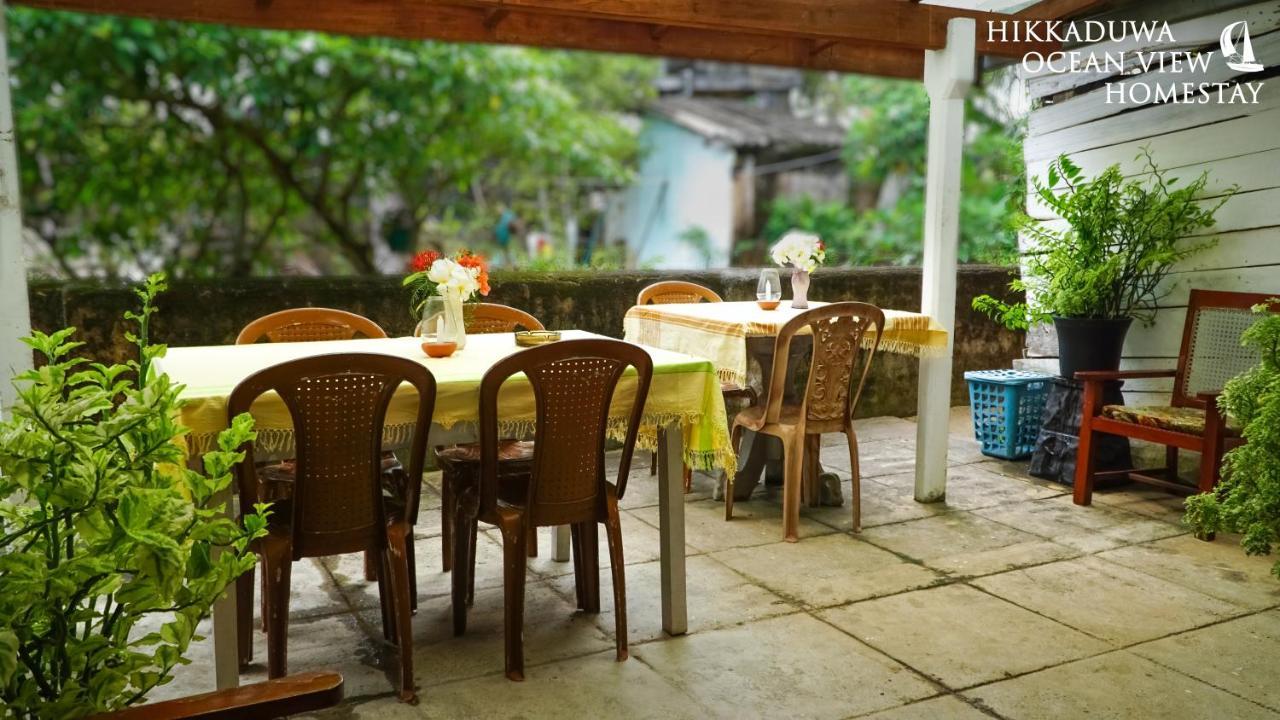 Hikkaduwa Ocean View Homestay Exterior foto